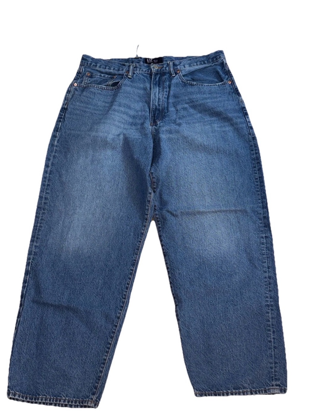 GAP Men’s Baggy Jeans- Dark Wash Blue